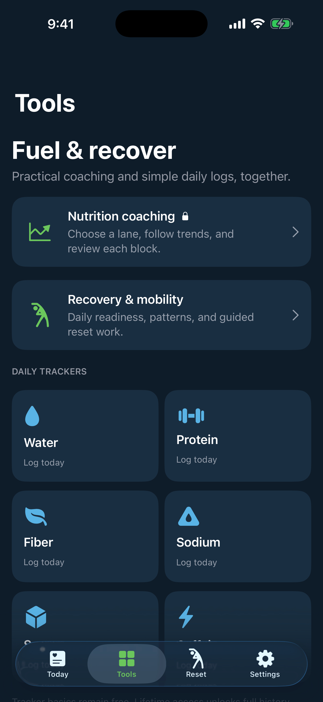 Nash Fuel & Recovery app screen 2